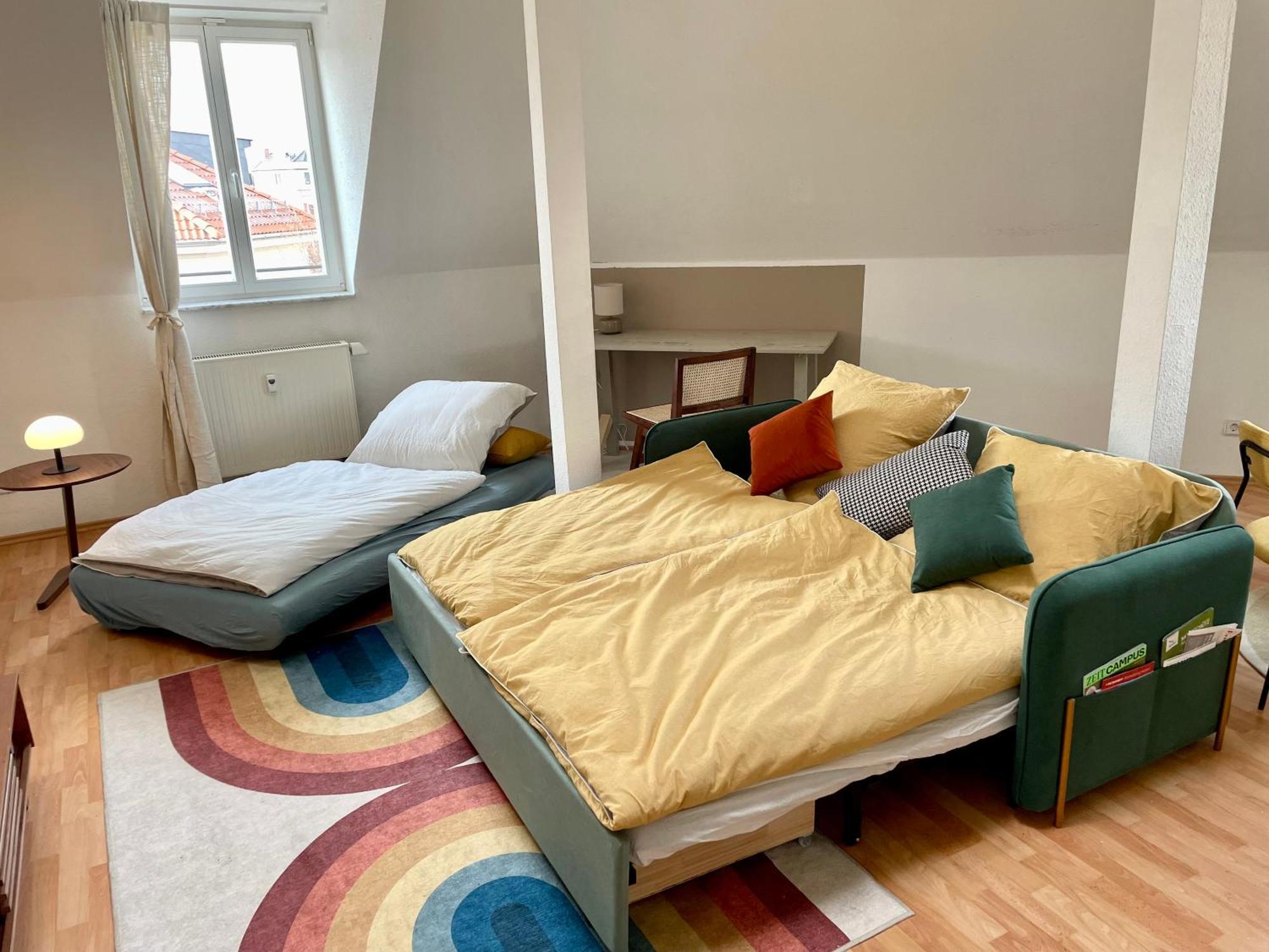 Apartment Familientraum-kueche-waschtrockner-playstation-netflix-wifi Leipzig